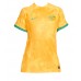 Billige Australien Hjemmebane Fodboldtrøjer Dame VM 2022 Kortærmet